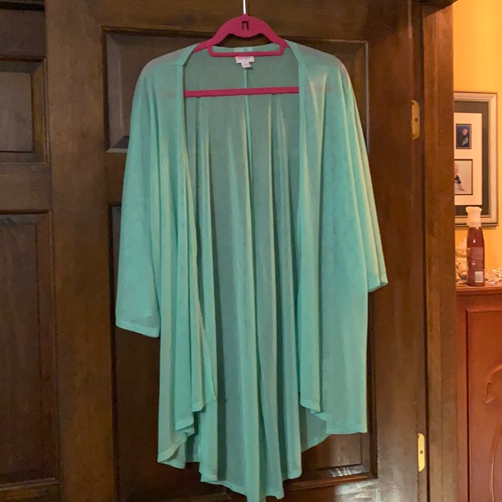LuLaRoe sheer kimono